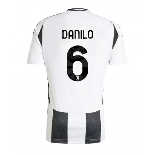 Fotbalové Dres Juventus Danilo Luiz #6 Domácí 2024-25 Krátký Rukáv